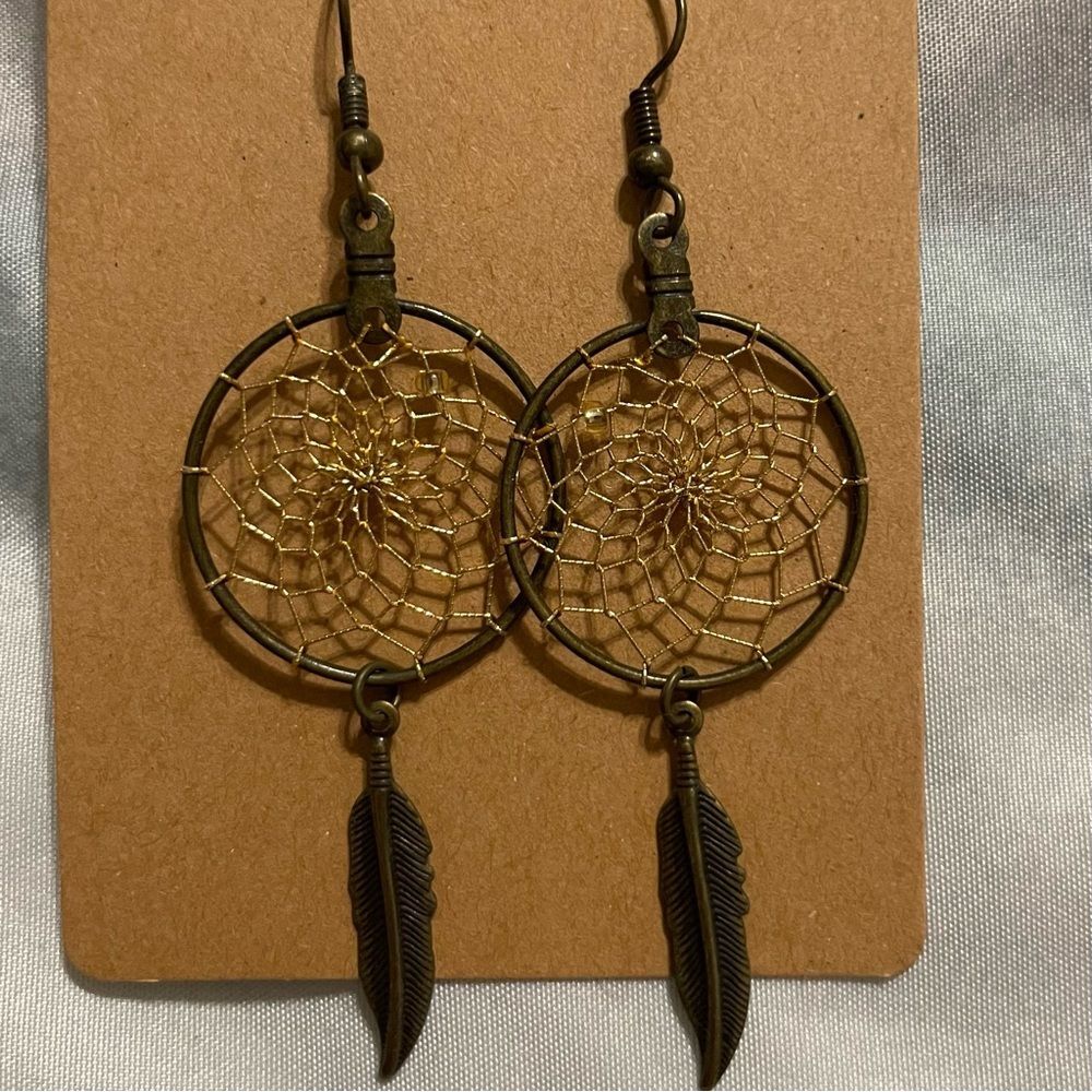 Dreamcatcher Dangle Earrings
